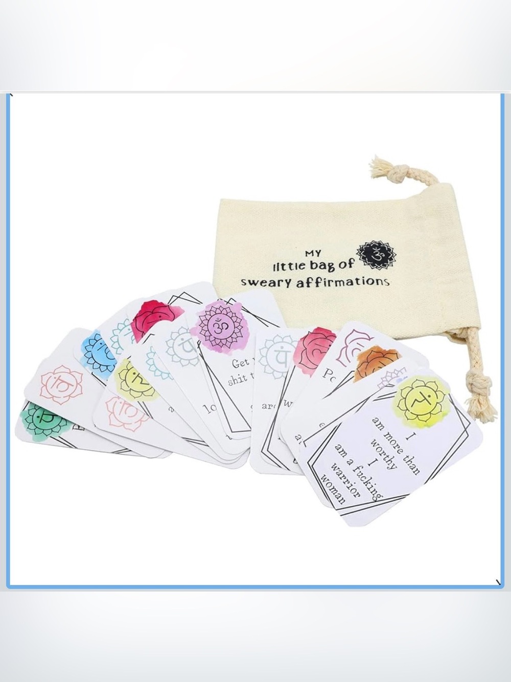 My Little Bag of Sweary Affirmation Cards - NEW